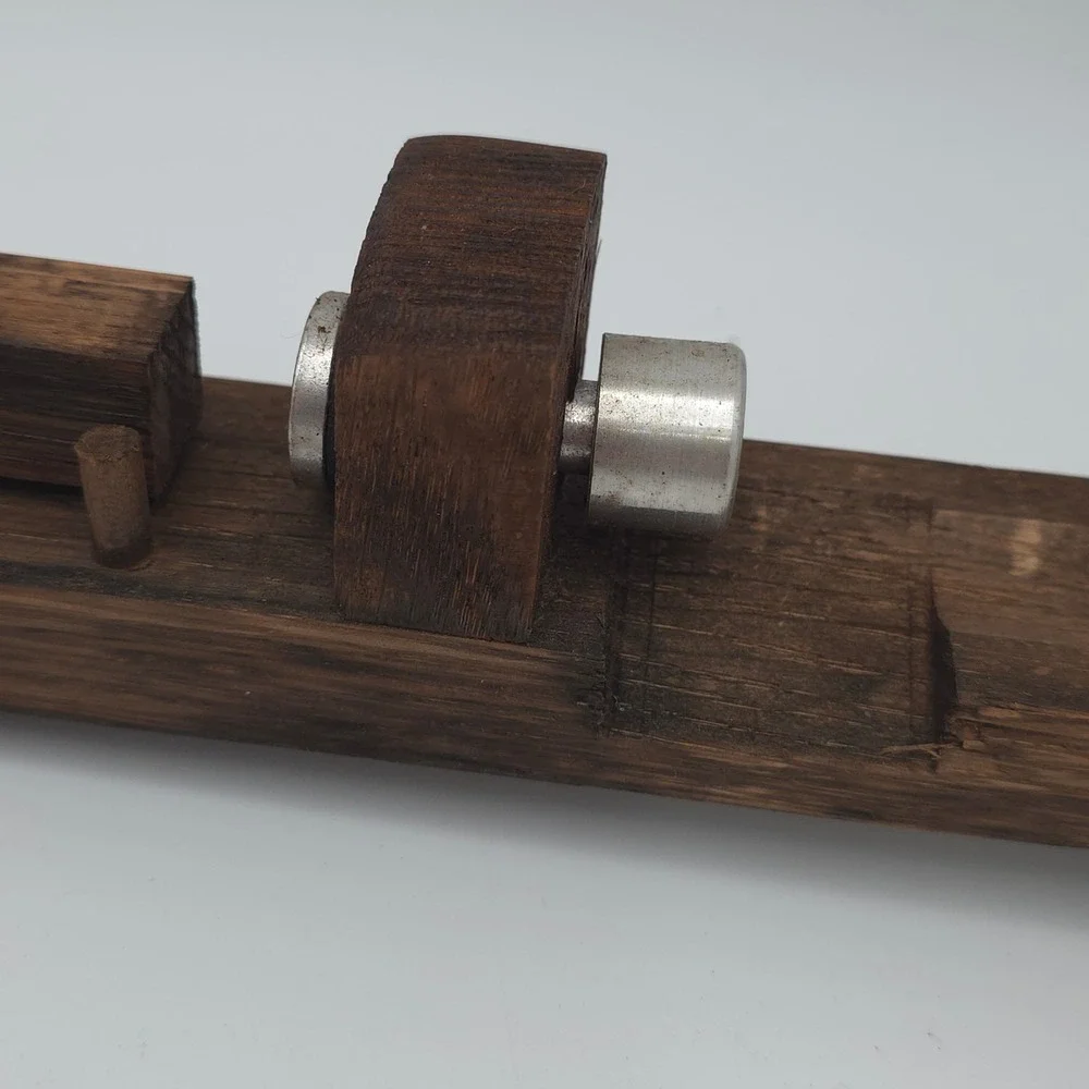 Texas Native Inertia Nutcracker R.P. Industries Wood Vintage Model 7141 USA Tool